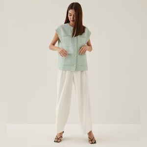 Love Bonito Kolin Relaxed Tweed Vest
